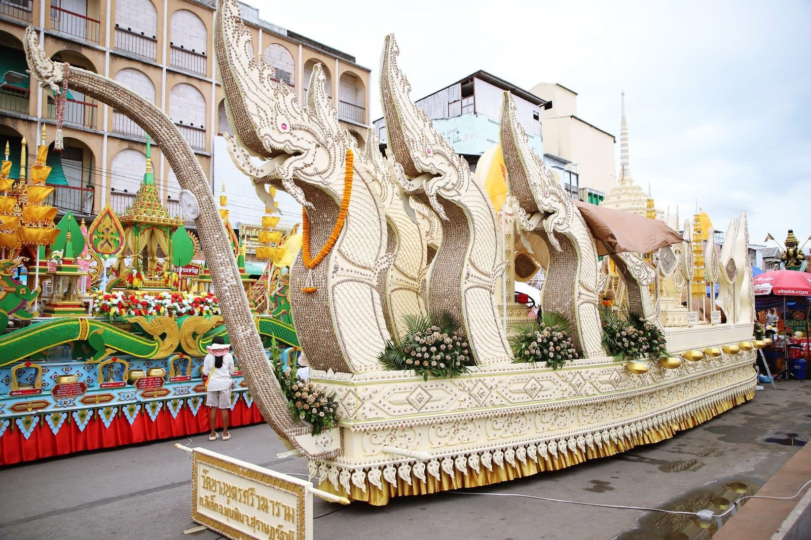 Ruea Phra boat of Wat Bang But Si Wanaram, Chak Phra festival in Surat Thani 2024