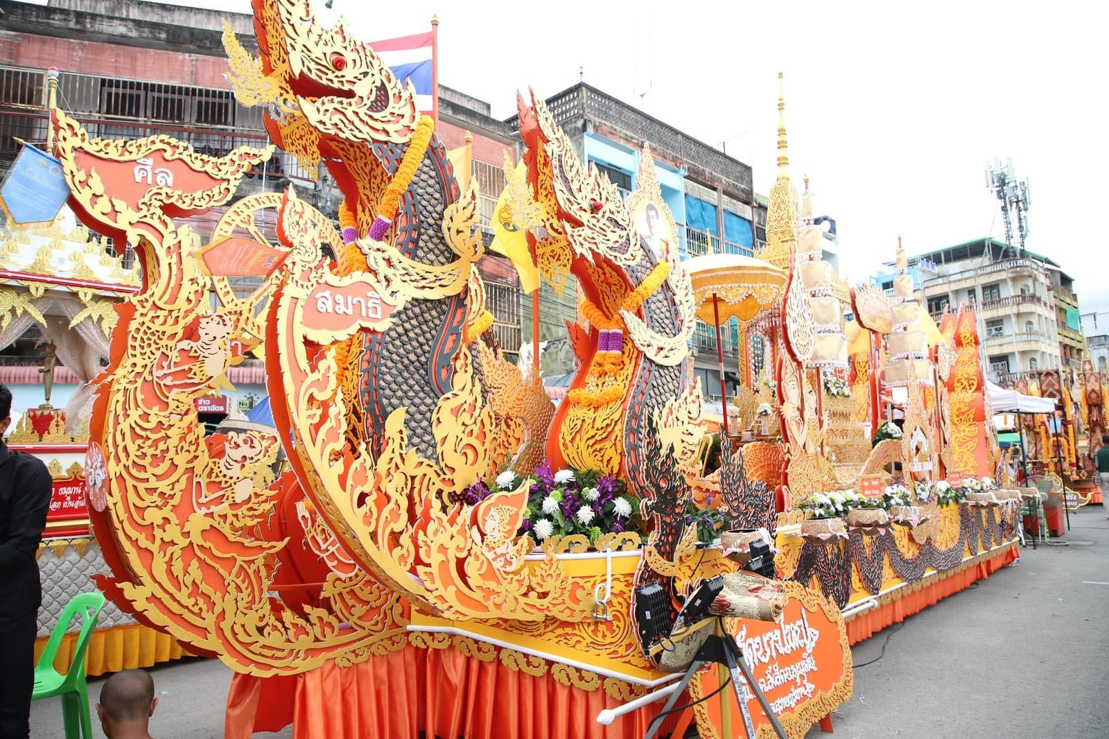 Ruea Phra boat of Wat Bang Yai, Chak Phra festival in Surat Thani 2024